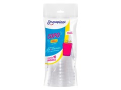 COPO DESC. ACRILICO 200ML TR 1X10
