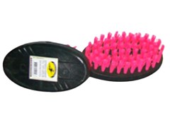 ESCOVA TANQUE PLAST. OVAL NYLON