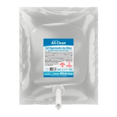ALCOOL GEL 800ML 70° INPM ALLCLEAN