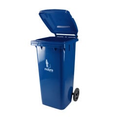CONTENTOR 120L 2RODAS AZ MOD. EUR. 41370