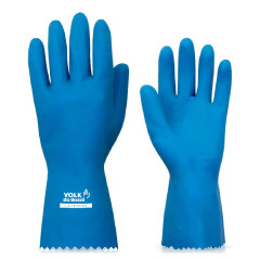 LUVA LATEX VERN SILV AZ EG SLIM CA37277