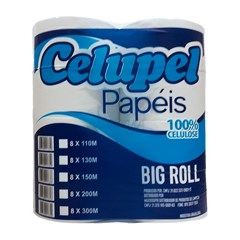 PAPEL HIG. BR 100%CEL 8X200M 17G