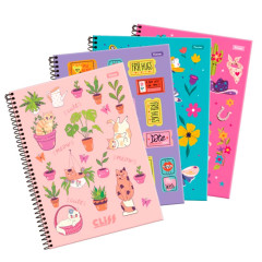 CADERNO  CD. ESP 10M/196F CLIFF FEM.