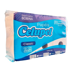 PAPEL T. BOBINA BR 100%CEL 6X130M 18/19G