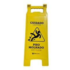 PLACA SINALIZADORA PISO MOLHADO