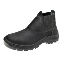 BOTA COURO ELAST. PT BIQ PLAS 42 CA43377