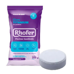PASTILHA CLORO 200G TITANIUM