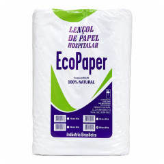 LENÇOL HOSP. 50X40M BR RECICLADO LHS002