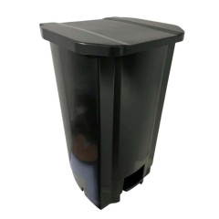 LIXEIRA C/PEDAL 100L PT