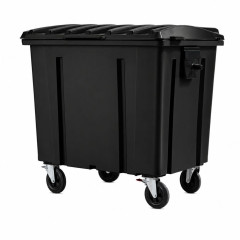 CONTENTOR 500L ROTOMOLDADO S/PEDAL  PT