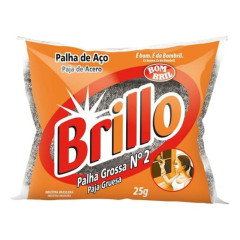 PALHA AÇO N°2 BRILLO