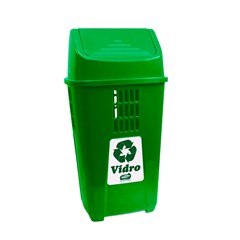 LIXEIRA VAI-VEM 50L VD