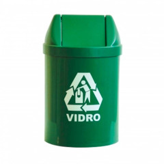 LIXEIRA VAI-VEM 14L C/ADES. CE24VD