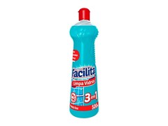 LIMPA VIDROS 500ML SQUEEZE 3EM1 FACILITA