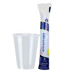 COPO DESC. PS 250ML TR 1X100