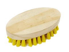 ESCOVA TANQUE MAD. OVAL NYLON